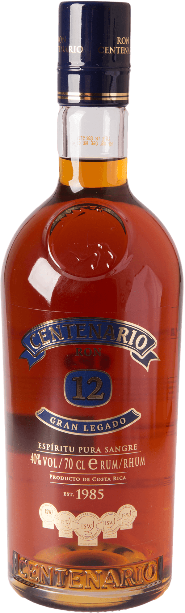 Ron Centenario 12 Jahre Gran Legado Rum 40% 0,7L