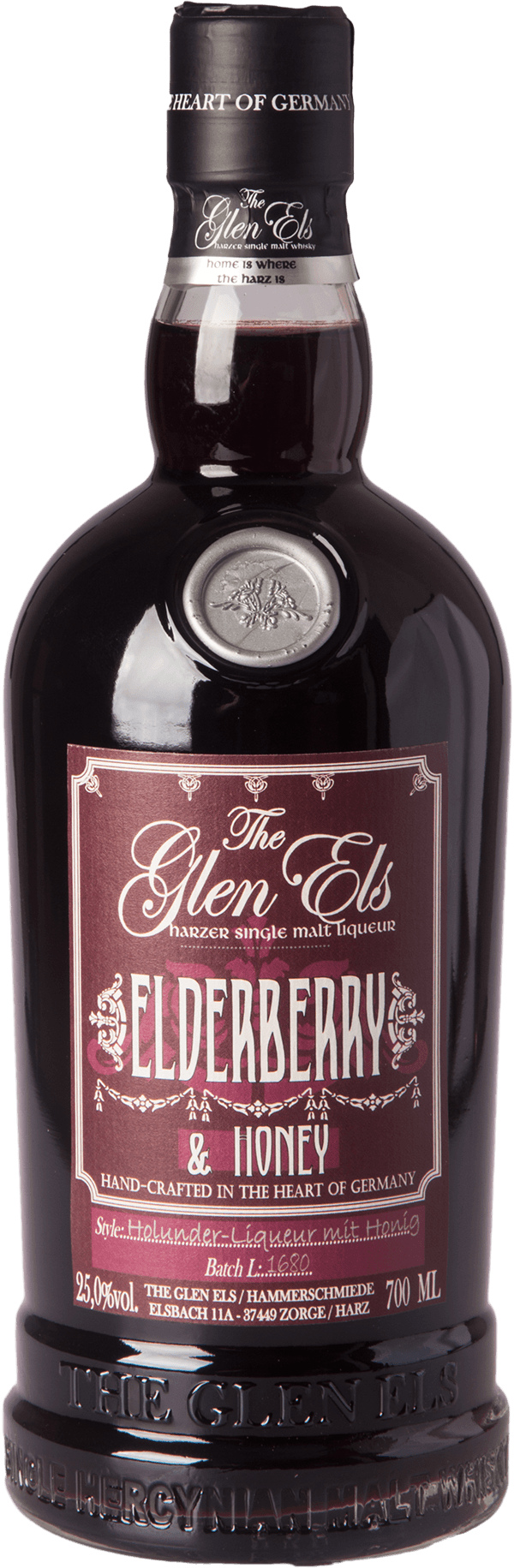 glen-els-harzer-single-malt-liqueur-elderberry-mit-honig-25-prozent
