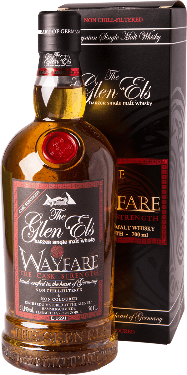 Glen Els The Wayfare Cask Strength Whisky 61,1% mit Verpaackung