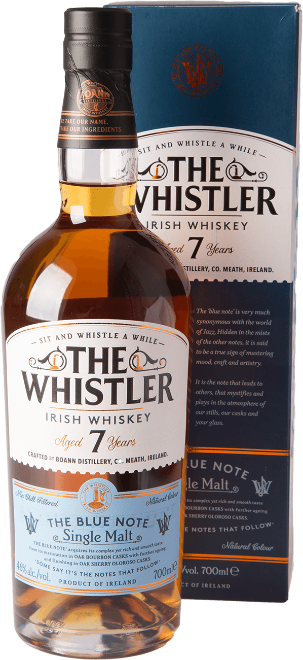 Boann The Whistler 7 Jahre The Blue Note Whiskey 46% 0,7L