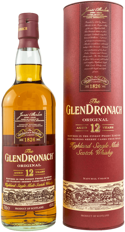 Glendronach 12 Jahre Whisky 43% 