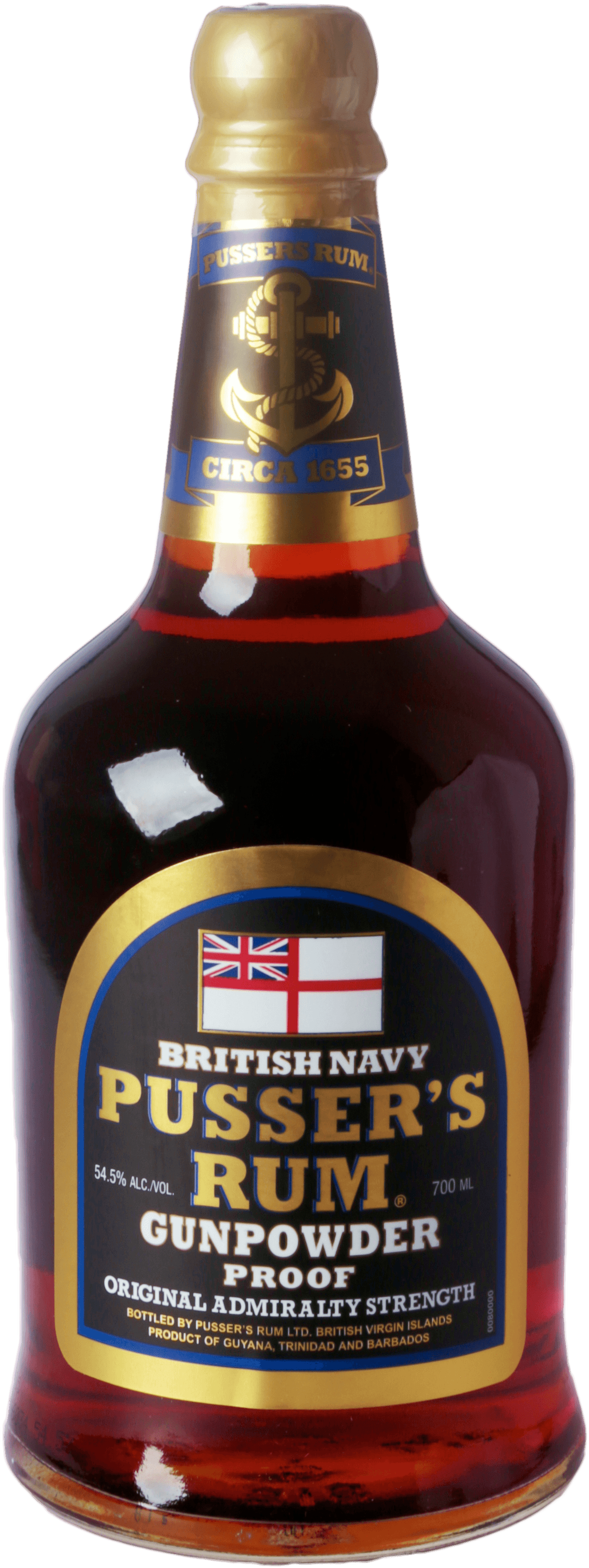 pussers-british-navy-rum-black-label-gunpowder-proof-545-prozent-shop