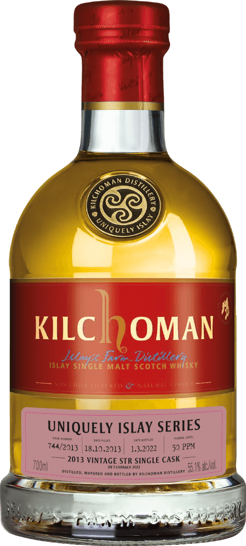 Kilchoman 2013/2022 Uniquely Islay Vintage Cask 744 STR Whisky 55,1%