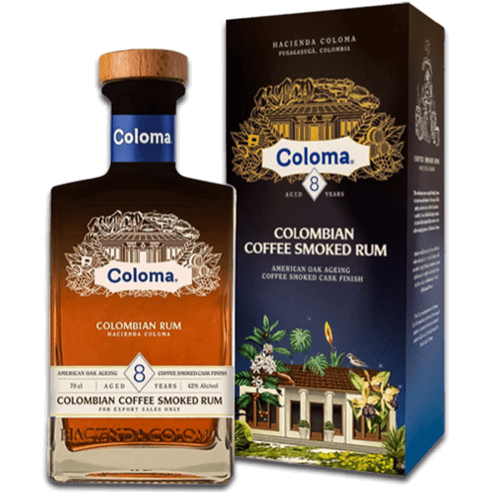 Coloma 8 Jahre Colombian Coffee Smoked Rum 40%