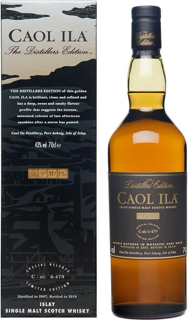Caol Ila Distillers Edition 2007 2019 Whisky 43% 0,7 Prozent