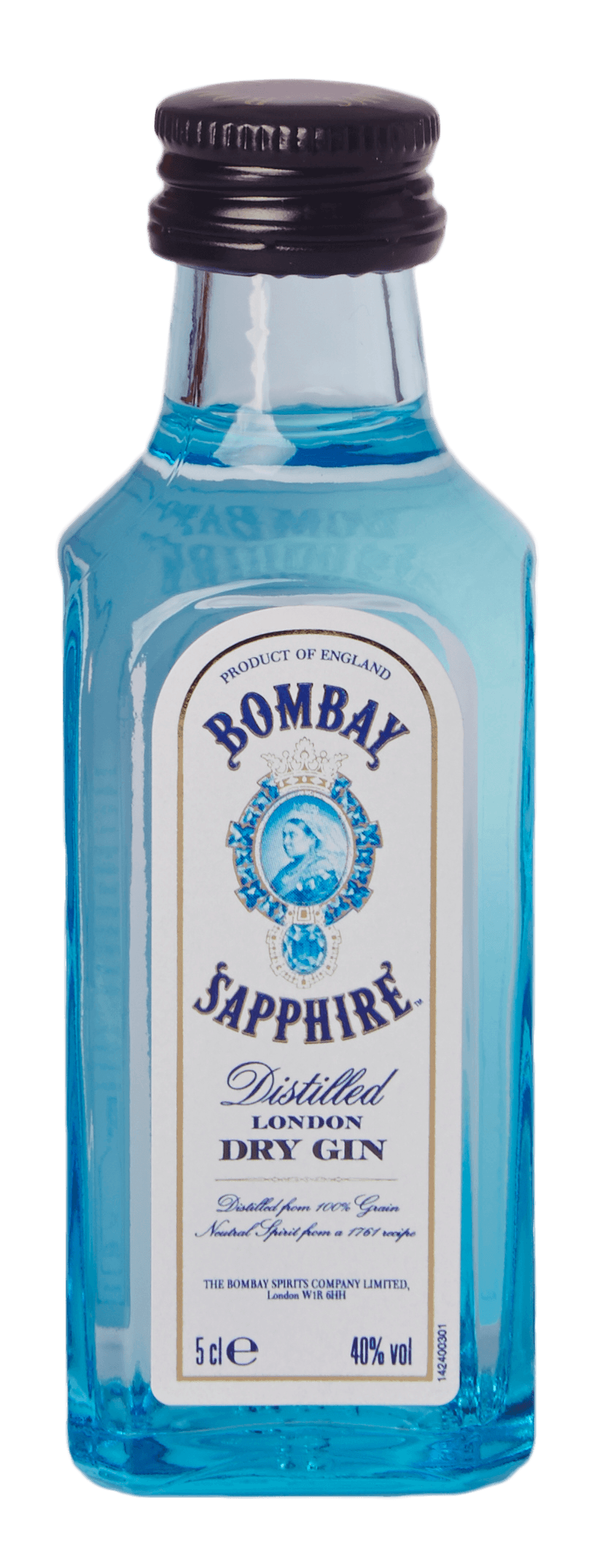 Bombay Sapphire Gin 40% Miniatur
