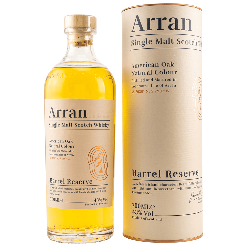 Arran Barrel Reserve Island Single Malt Whisky 43%  Arran Barrel Reserve Island Single Malt Whisky 43%