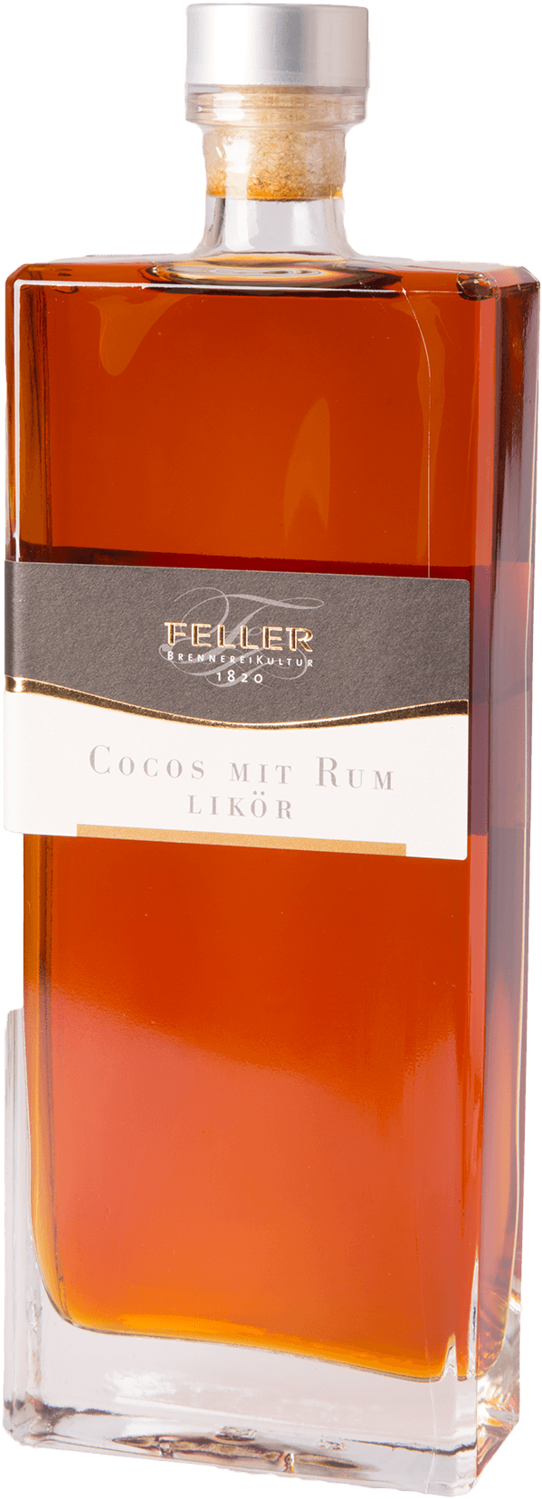 Feller Cocos mit Rum Likör 25% 0,5L
