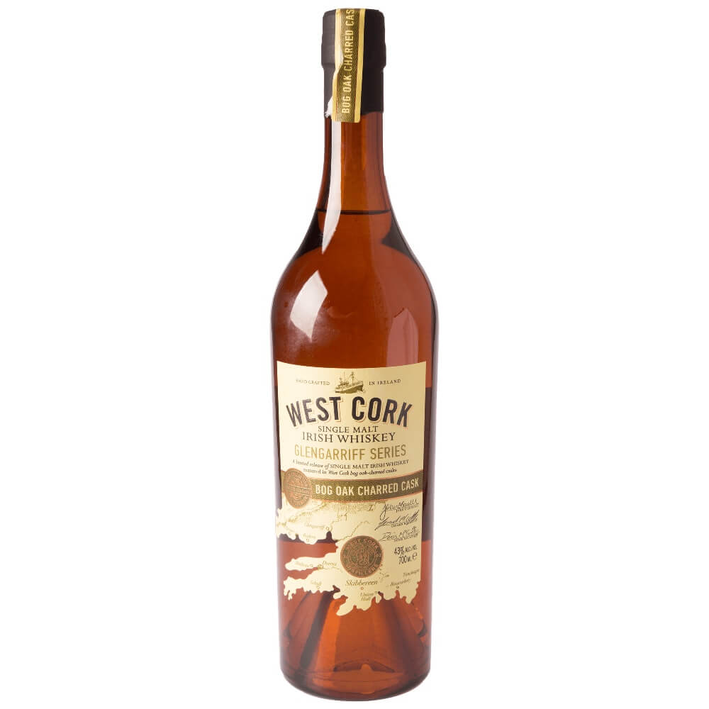 West Cork Bog Oak Charred Cask Whiskey 43%