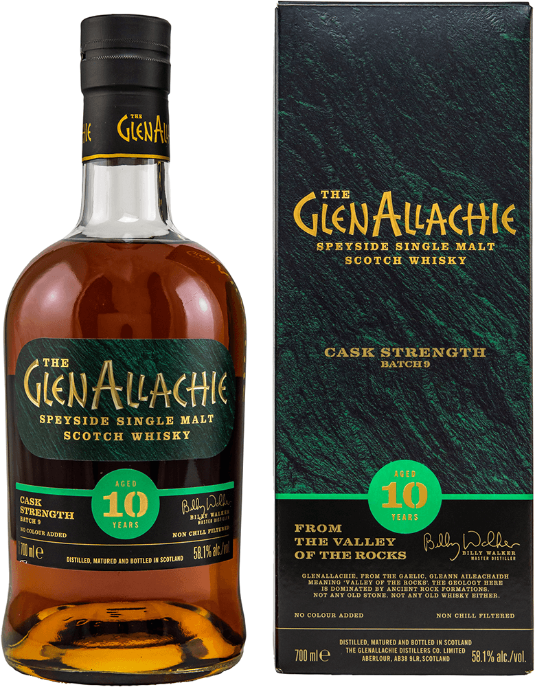 Glenallachie 10 Jahre Cask Strength Batch 9 Whisky 58,1% 