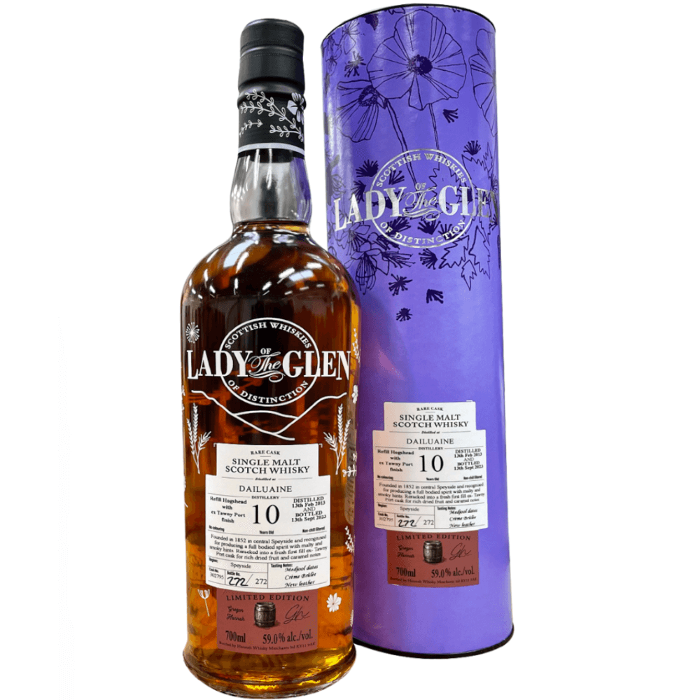 Dailuaine 10 Jahre 2013/2023 1st Fill Tawny Port Whisky 59% (Lady of the Glen)