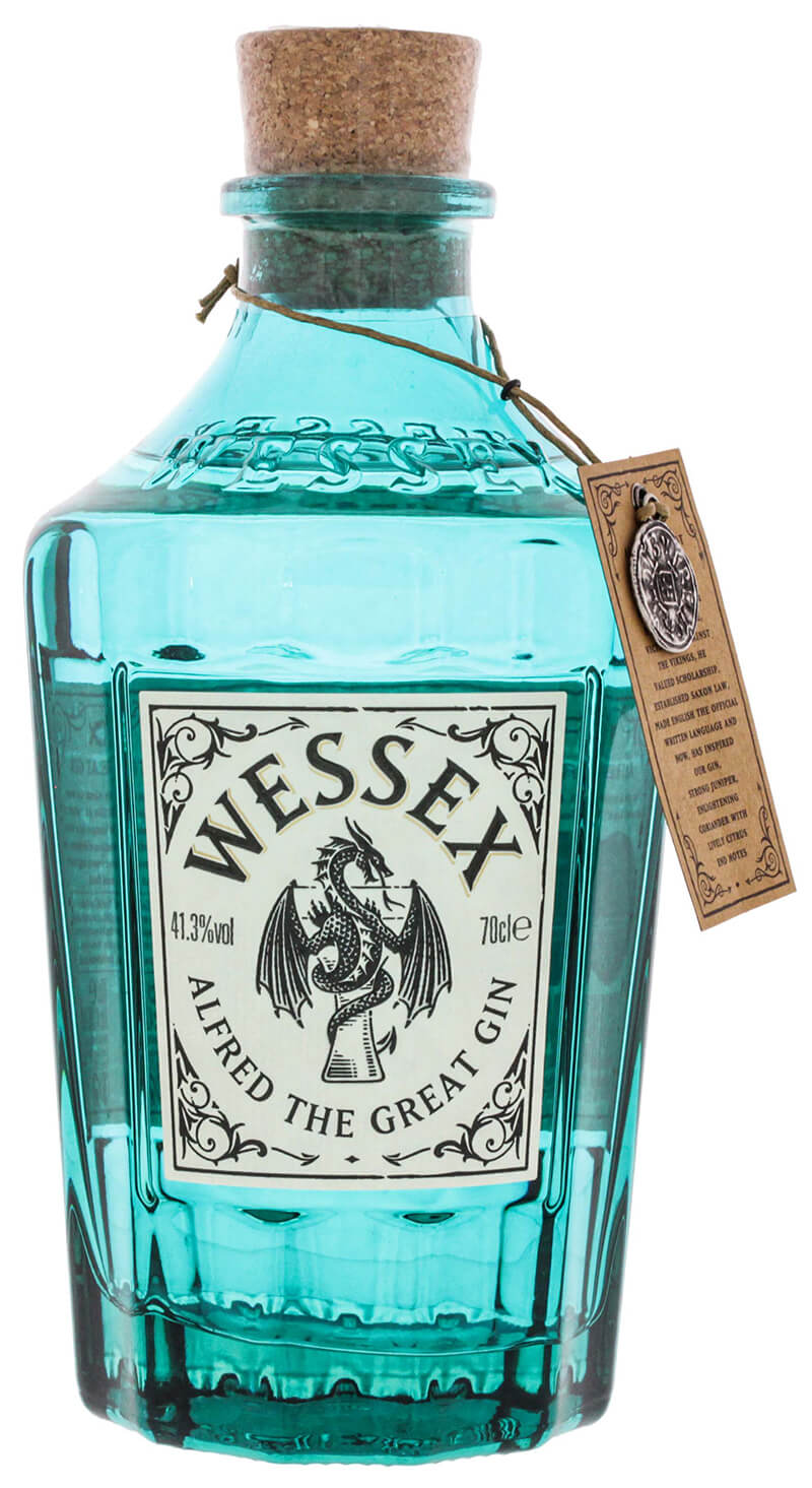 Wessex Alfred the Great Premium Gin 0,7L 41,3% Flasche