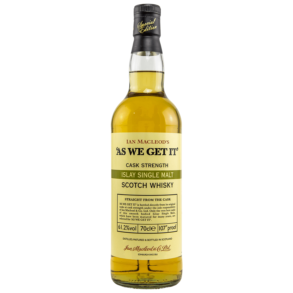 As We Get It Islay Single Malt Whisky 61,2%