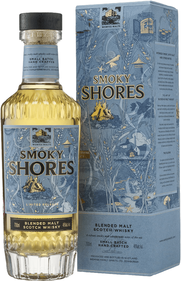 Wemyss Smoky Shores Blended Malt Whisky 46%
