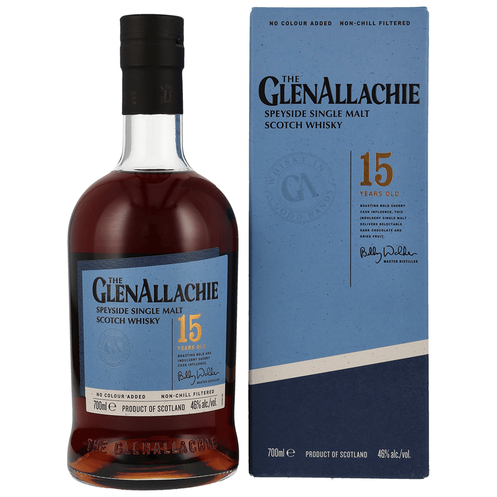 Glenallachie 15 Jahre Speyside Whisky 46% 