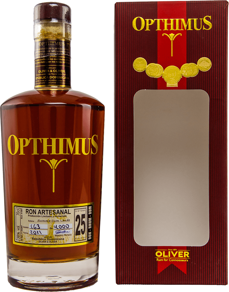 Opthimus 25 Jahre Rum 38%