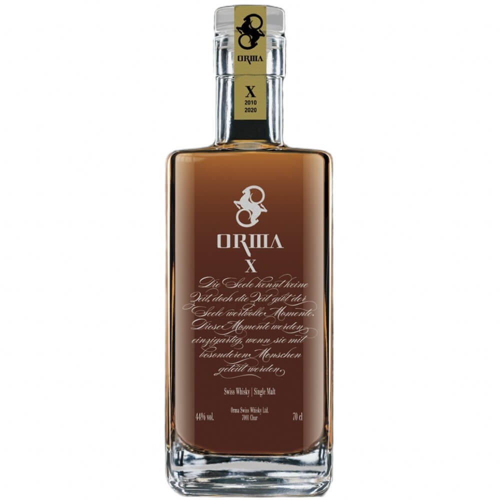 Orma X Edition Swiss Whisky 44%