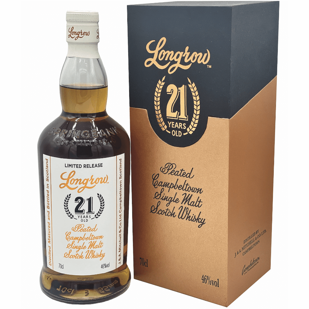 Longrow 21 Jahre Peated Whisky 46% 