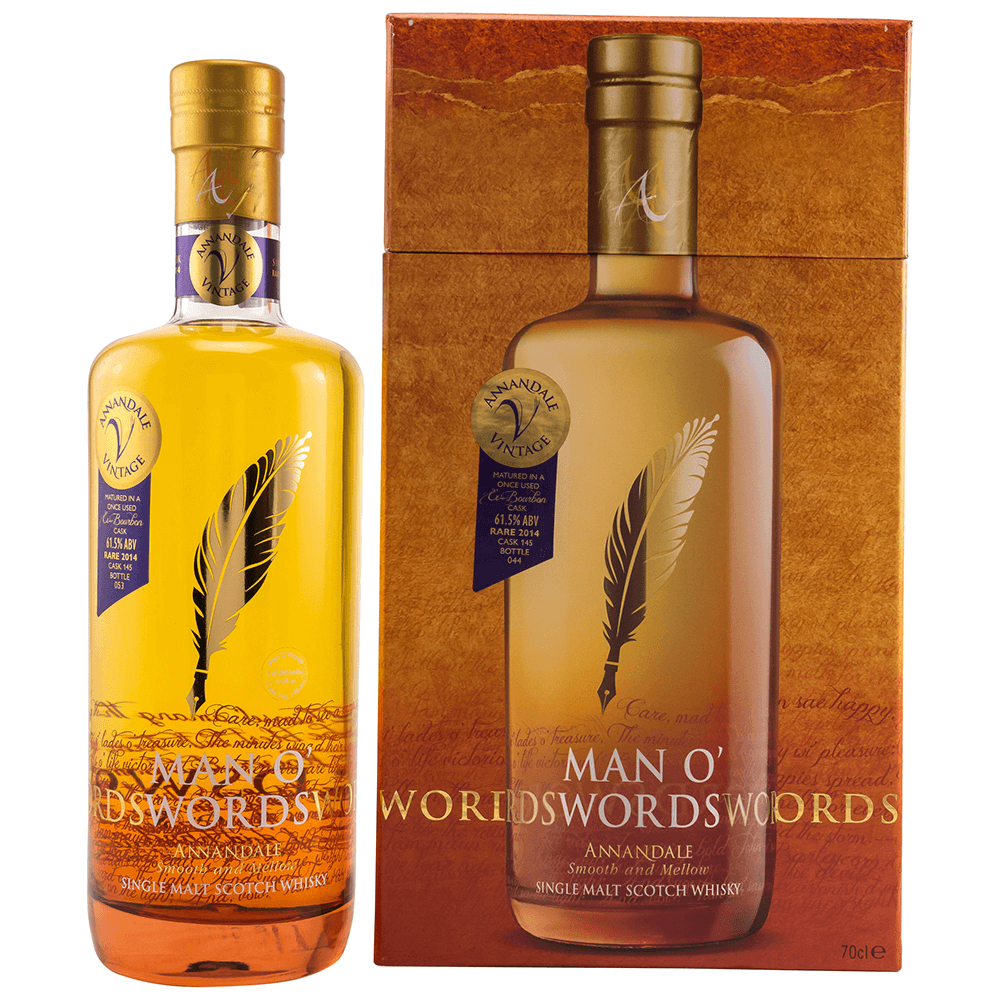 Annandale 2014 Man O' Words Rare Vintage #145 Whisky 61,5%