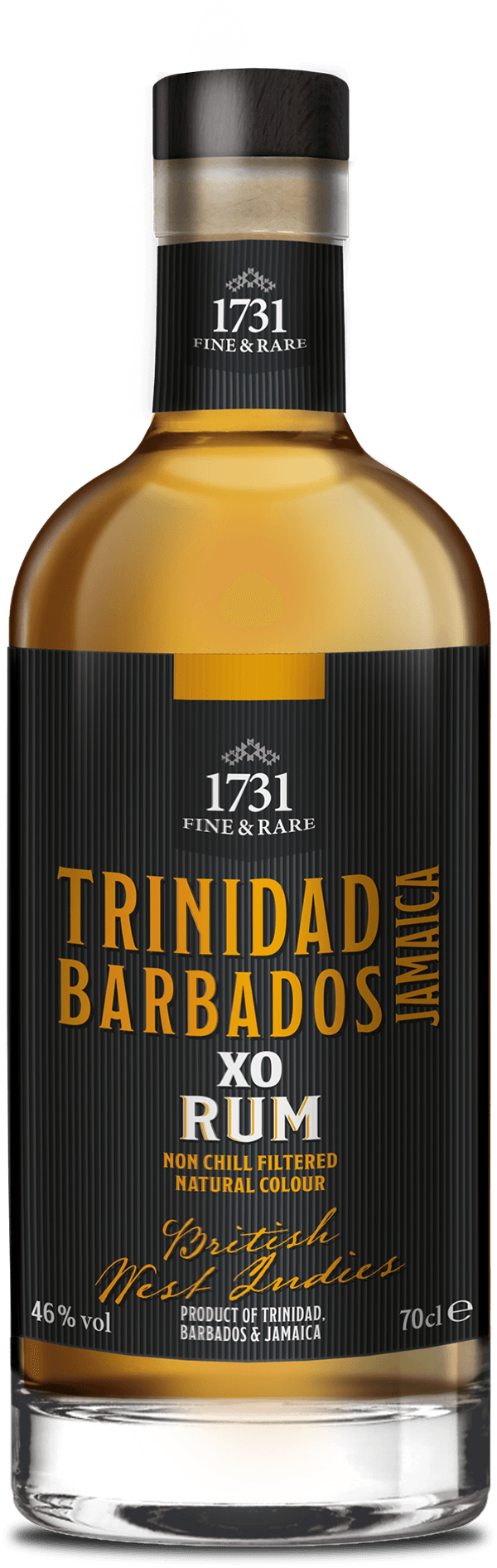 1731 Trinidad Barbados Jamaica XO Single Origin Rum 46% 0,7L