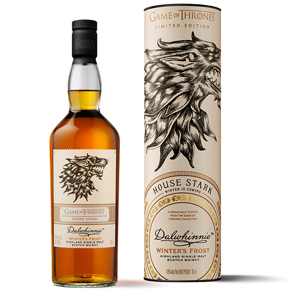 Dalwhinnie GoT Winter´s Frost House Stark Whisky 43% 0,7L Shop1