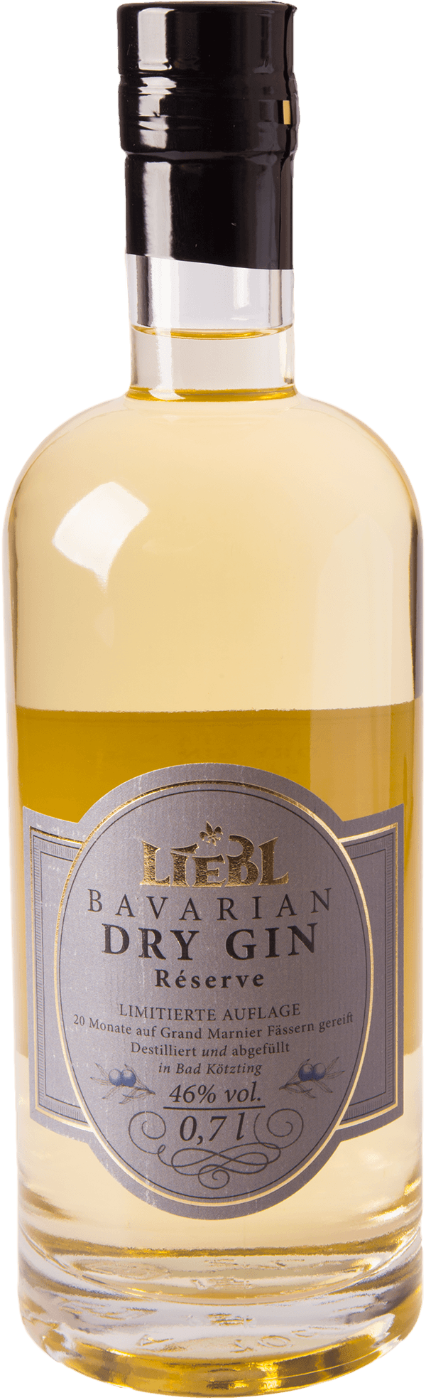 Liebl´s Bavarian Dry Grand Marnier Gin 46% 0,7 l