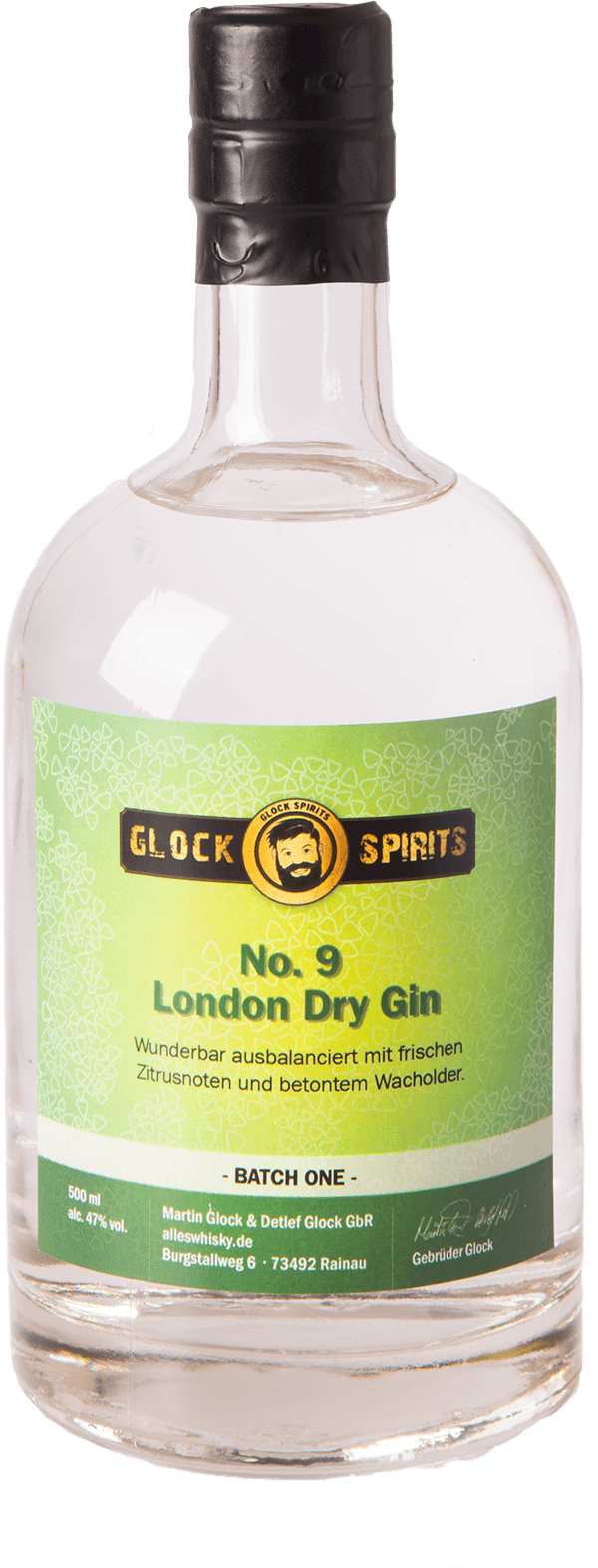 no-9-london-dry-gin-GLOCK-SPIRITS-47-prozent-shop