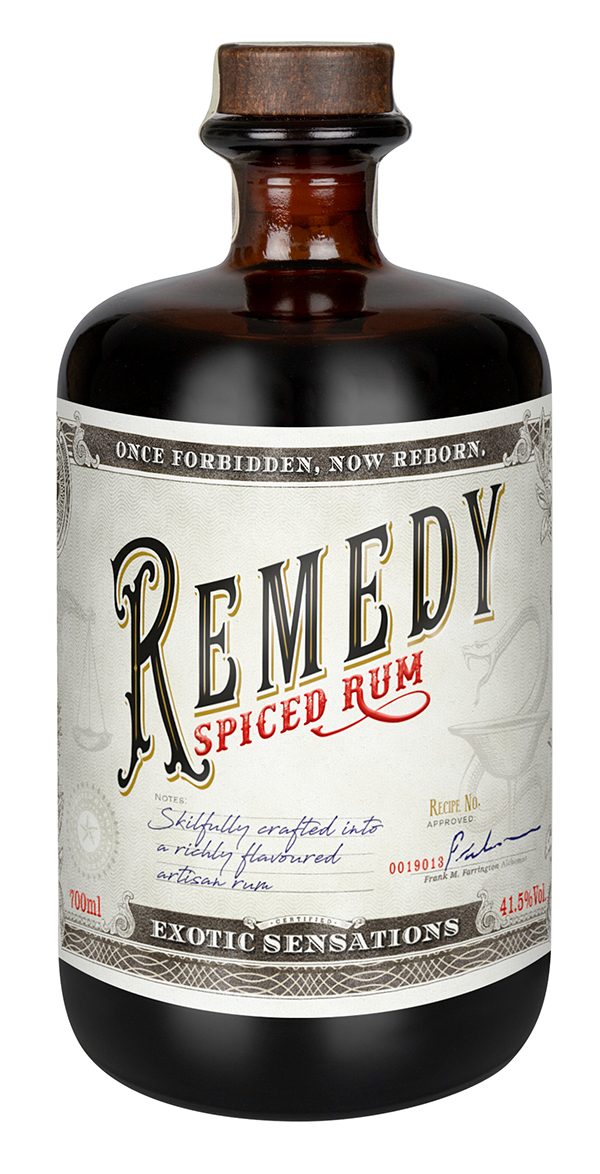 Remedy Spiced Rum 41,5% 0,7L