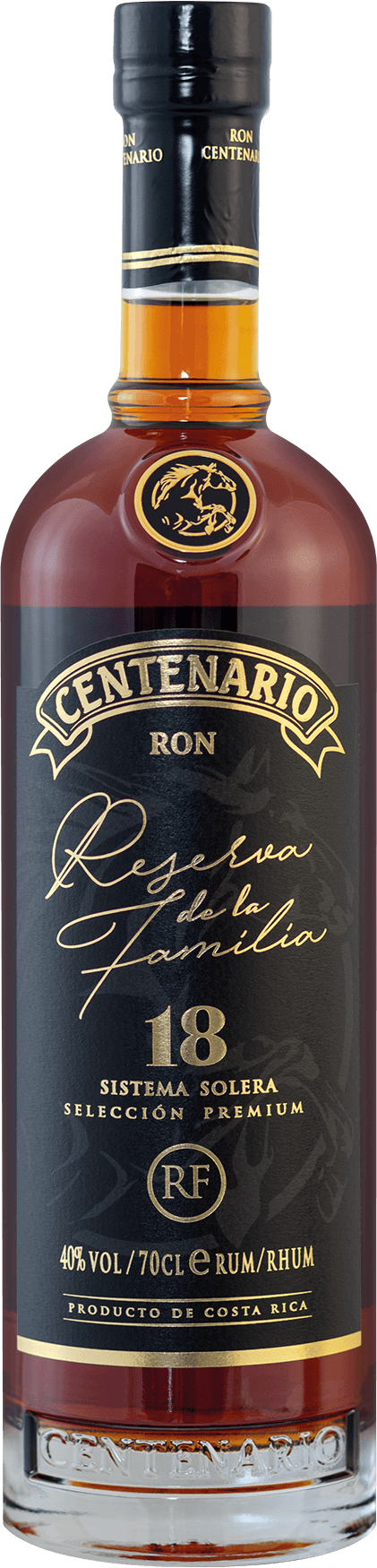 Centenario 18 Jahre Reserva De La Familia Rum 40% 0,7L Flasche Shop