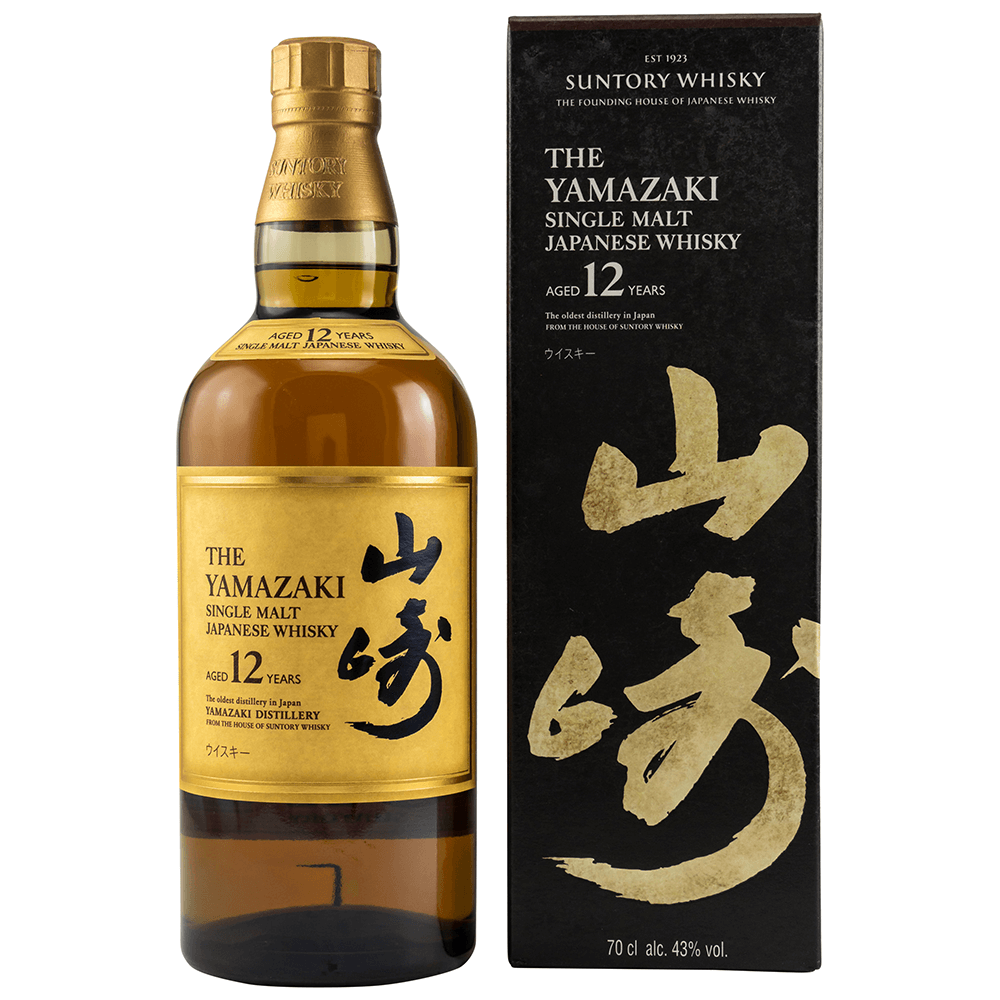 The Yamazaki 12 Jahre Japanese Single Malt Whisky 43%