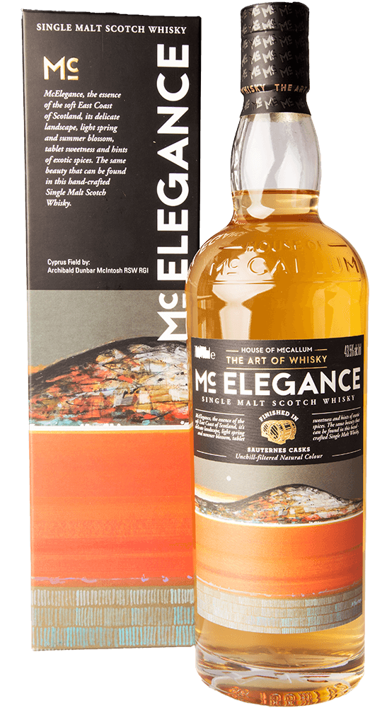 House of McCallum Mc Elegance Sauternes Cask Finish Whisky 43,5% 0,7L