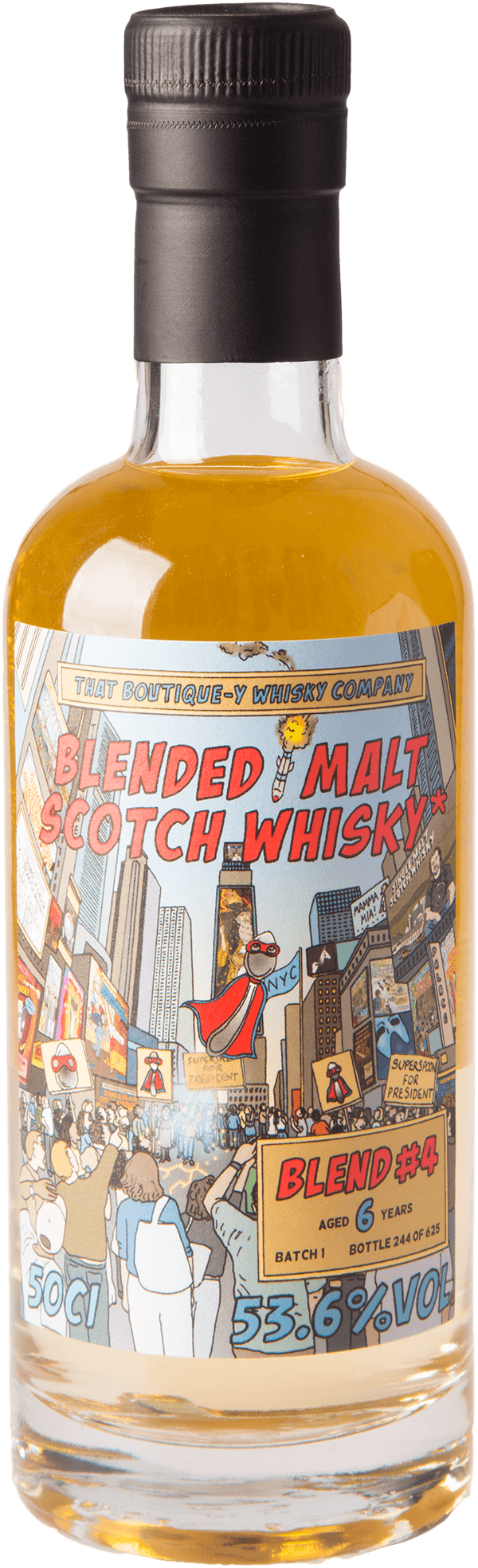 Blended Malt Whisky #4 Batch 1 (That Boutique-y) 53,6% 0,5L