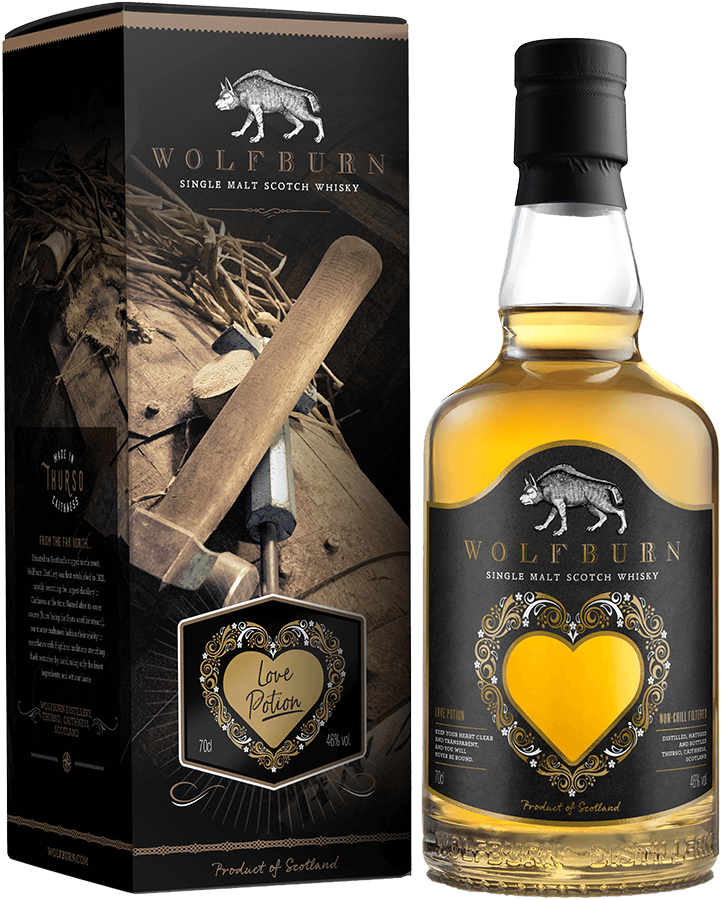Wolfburn Love Potion Whisky 46% 0,7L