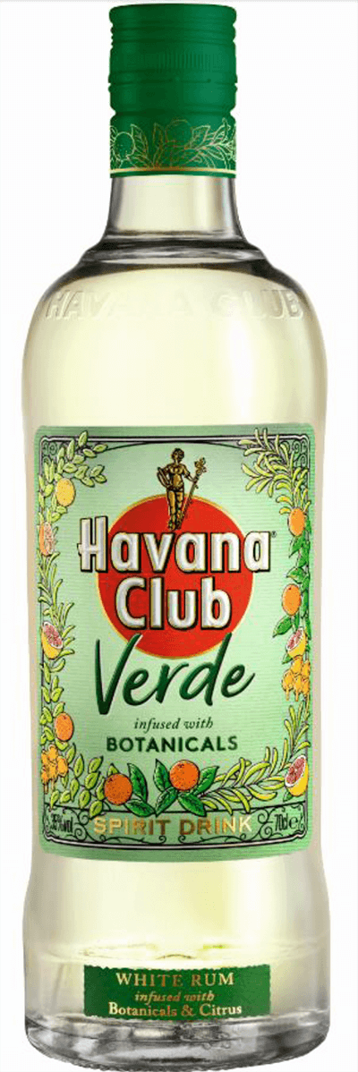 Havana Club Verde Botanical Infused Spirit Drink 37 Prozent Flasche