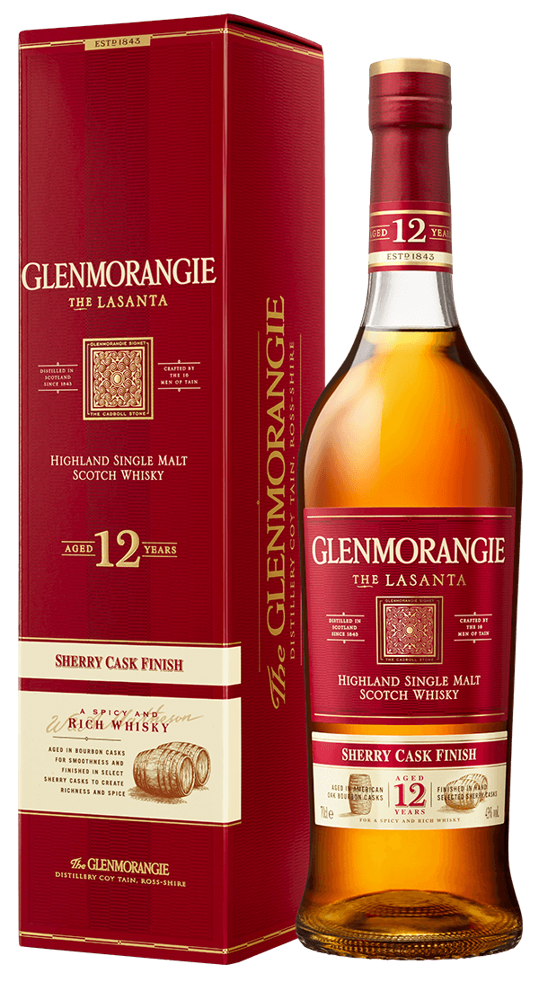 Glenmorangie 12 Jahre The Lasanta Sherry Cask Whisky 43% 0,7L Shop2