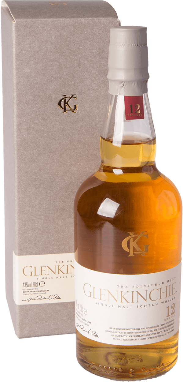 Glenkinchie 12 Jahre Whisky 43% mit Verpackung
