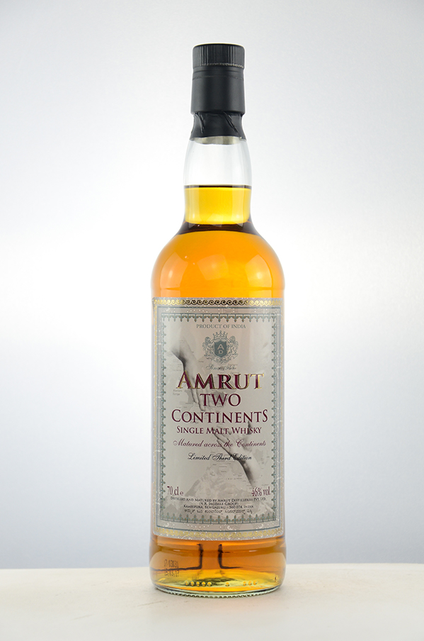 Amrut Two Continents 3rd Edition Single Malt Whisky 46%