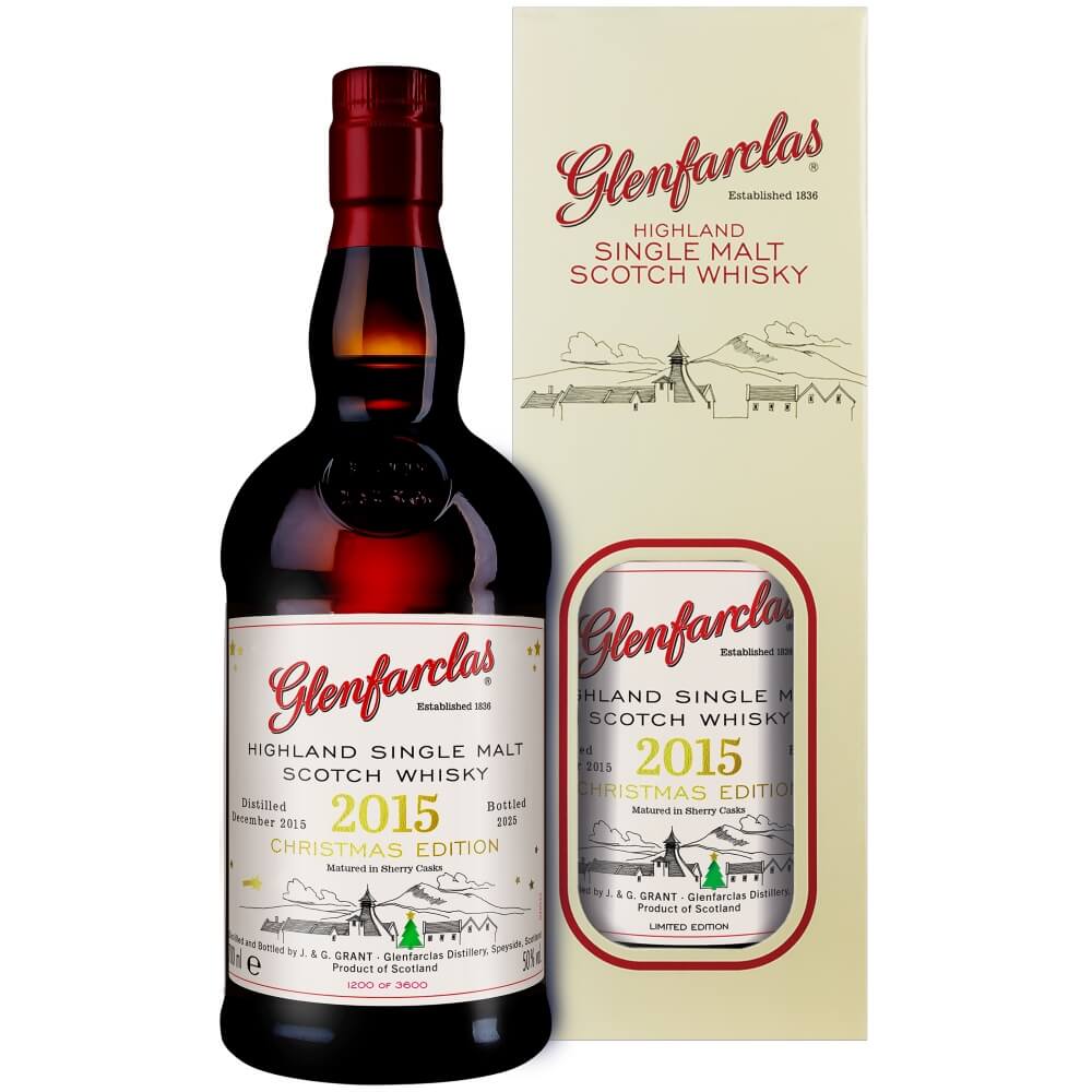 Glenfarclas Vintage 2015 Christmas Limited Edition Whisky 50%
