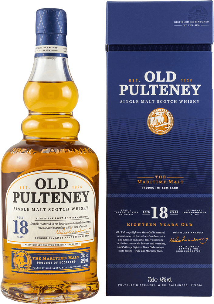 Old Pulteney 18 Jahre Whisky 46%