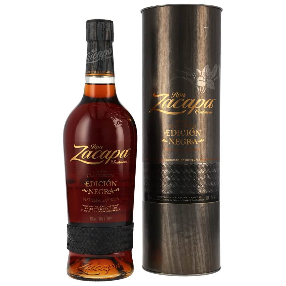 Ron Zacapa Edición Negra Sistema Solera Rum 43%