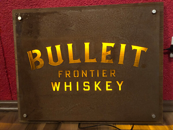 Bulleit Frontier Whiskey Wandbild