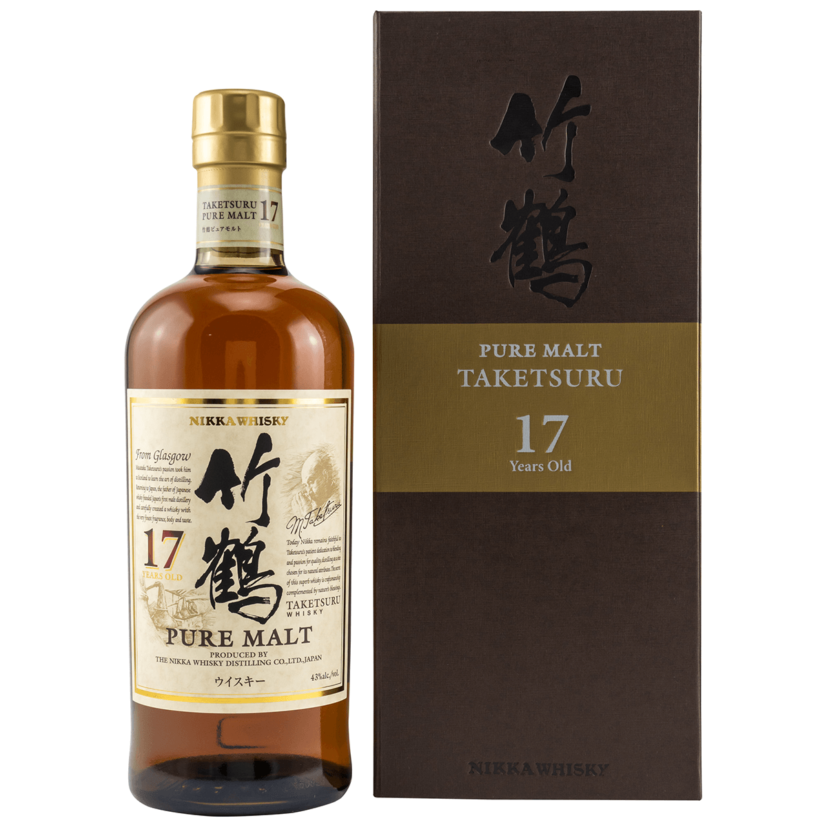 Nikka 17 Jahre Taketsuru Pure Malt Whisky 43%