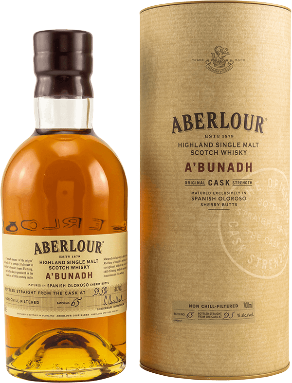 Aberlour A´bunadh Batch 65 Whisky 59,5 PRozent