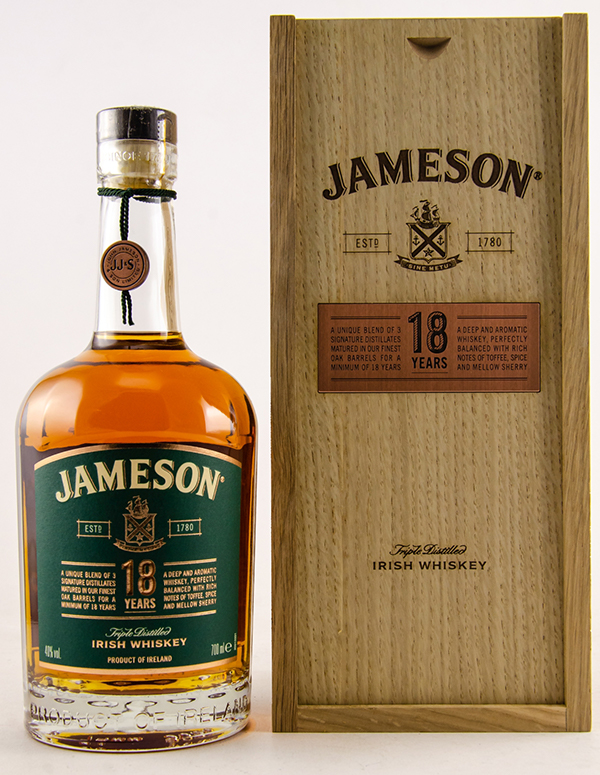 Jameson 18 Jahre Whisky 40% 0,7L