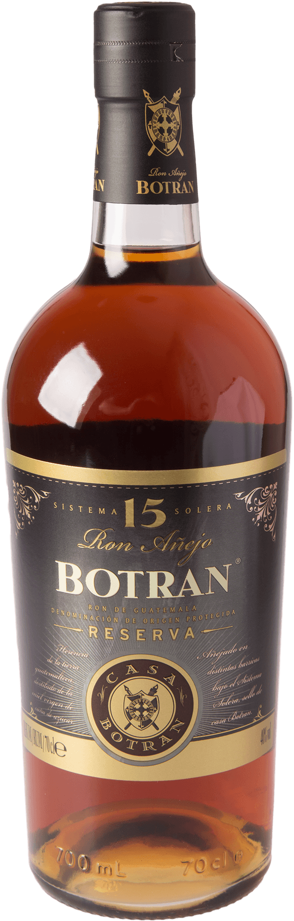 Botran 15 Jahre Solera Reserva Rum 40% 0,7L Shop