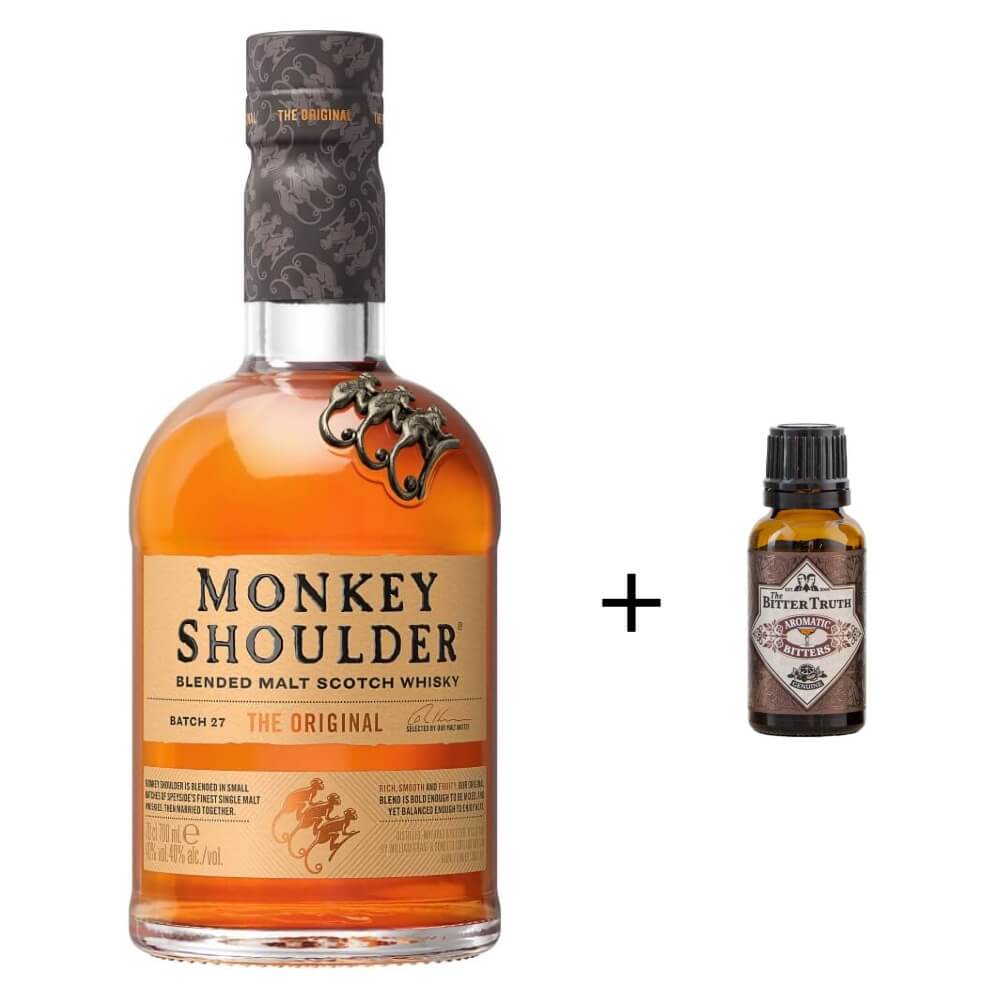 Monkey Shoulder Blended Whisky + Bitter Truth Bundle