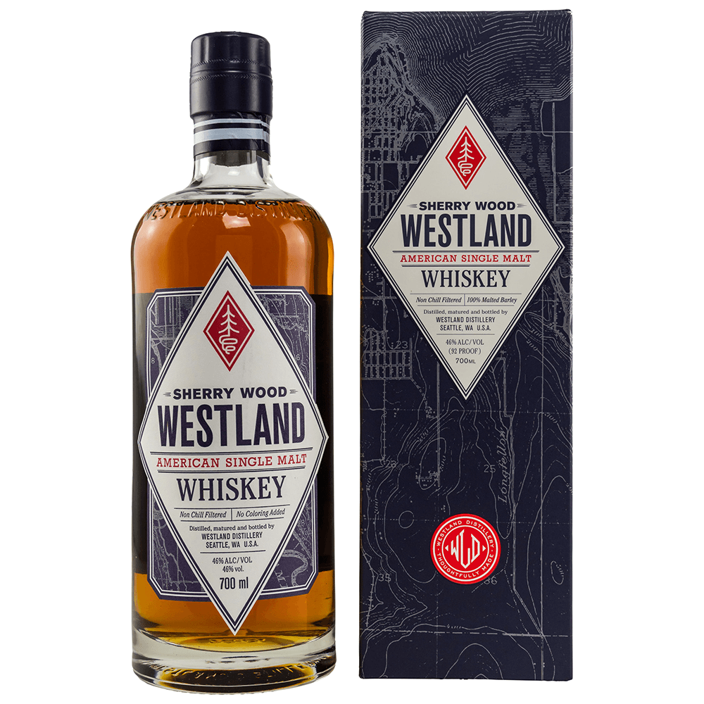 Westland Single Malt Sherry Whiskey 46%