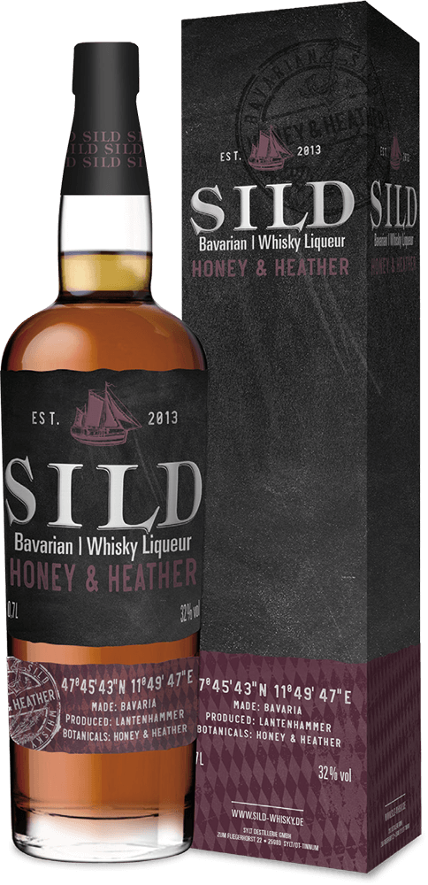 SILD Honey & Heather Bavarian Whisky Liqueur 32% 0,7L