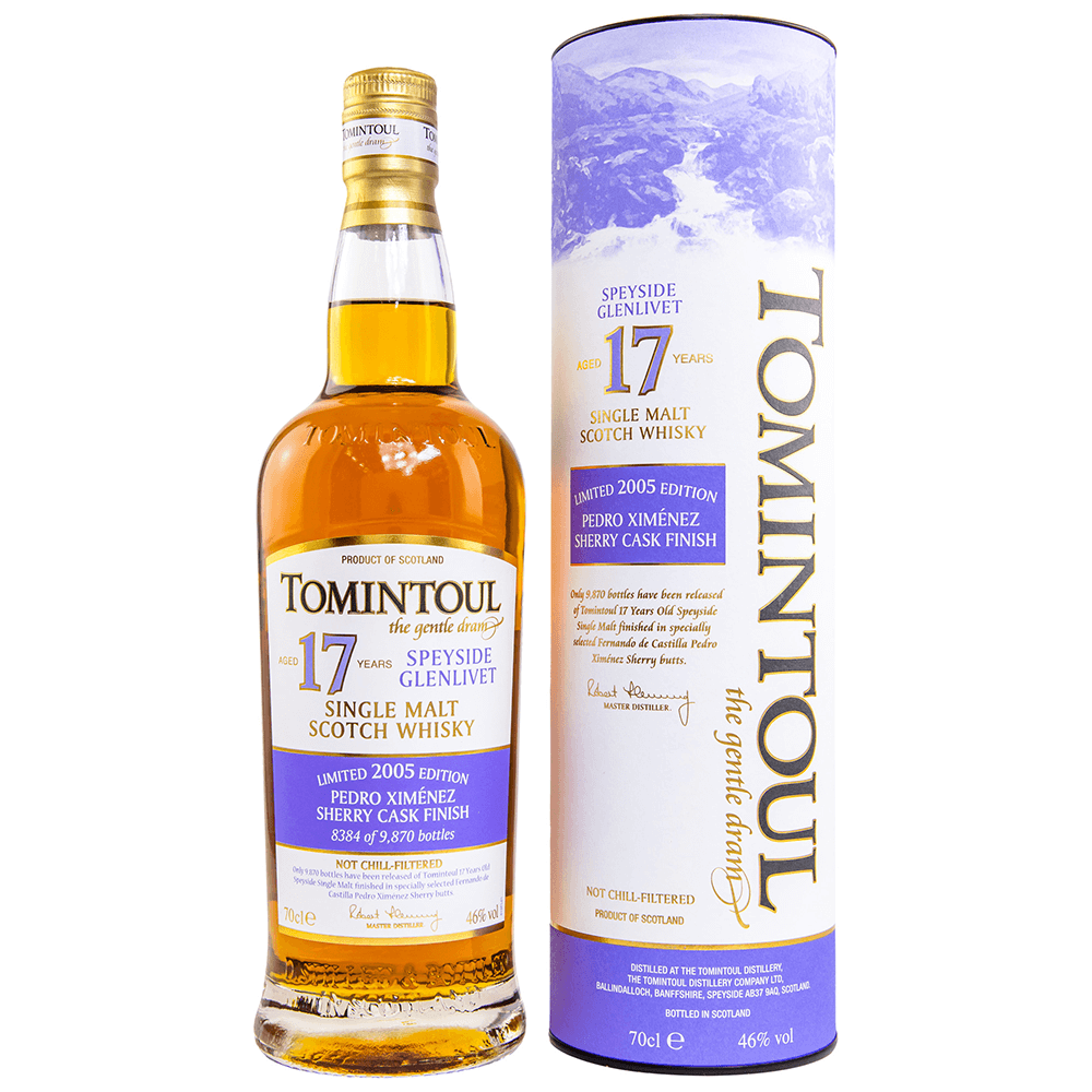 Tomintoul 17 Jahre 2005/2023 PX Cask Finish Whisky 46%