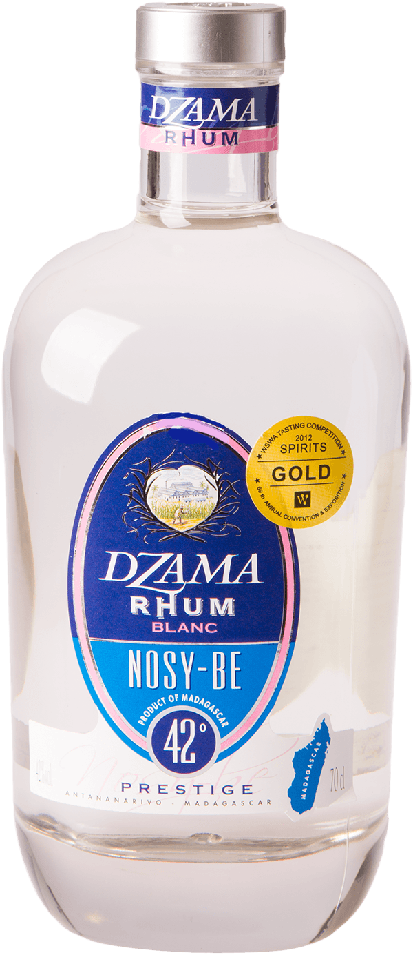 Dzama Rhum Nosy Be Blanc Prestige 42% 0,7L